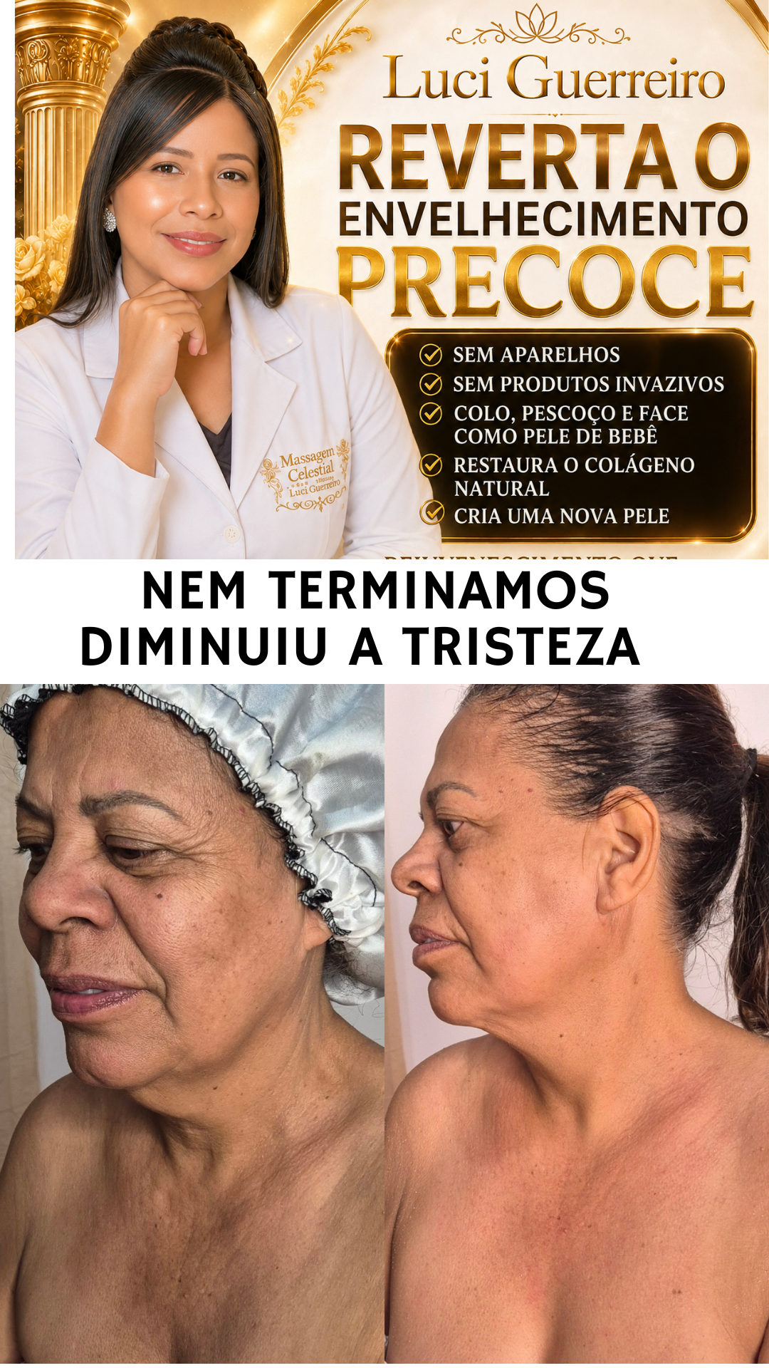 Nem terminamos e já diminuiu a tristeza