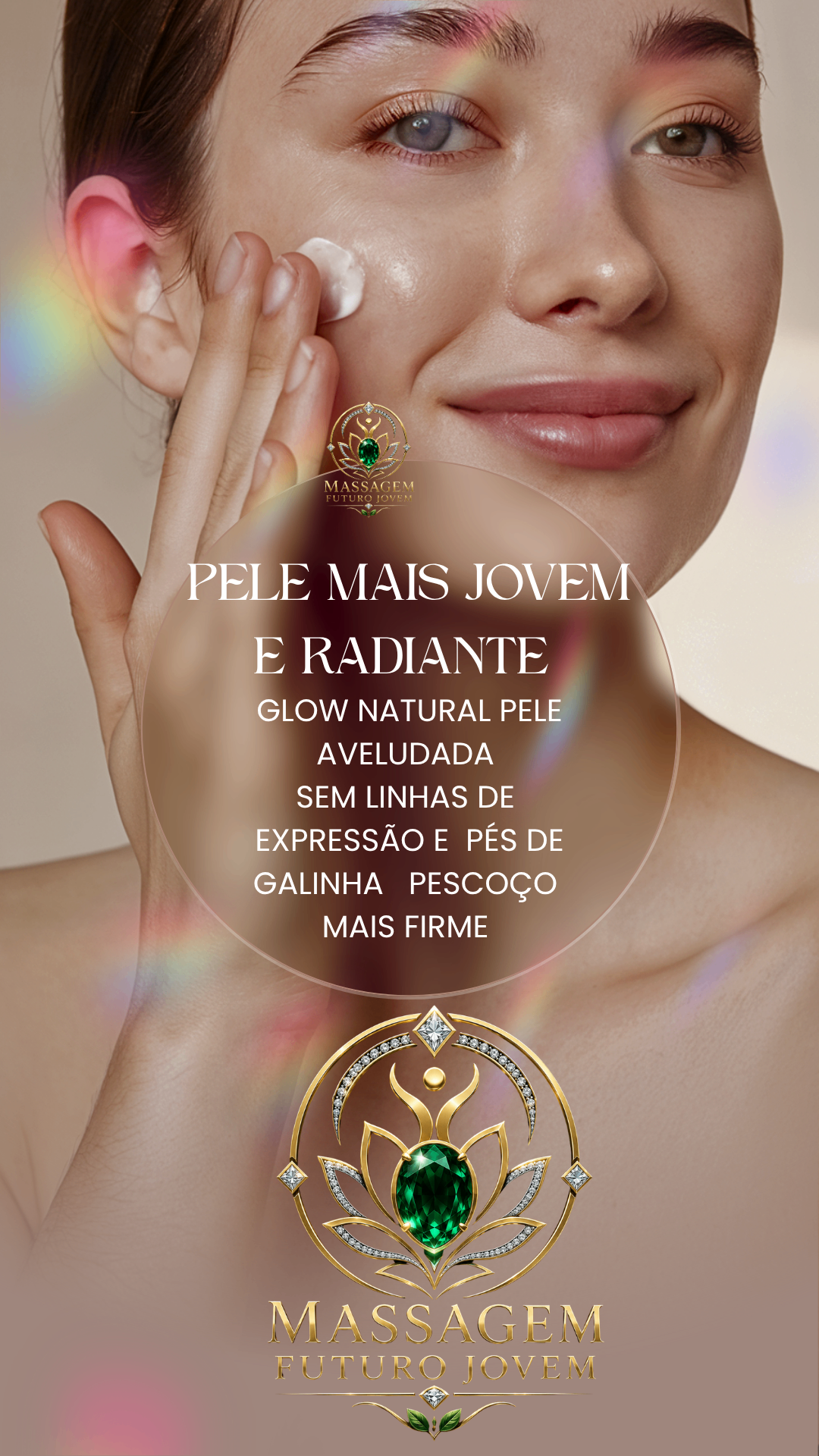 Pele mais jovem e radiante